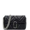 Marc Jacobs The Quilted Leather J Marc Shoulder Bag Marc Jacobs Noir Pochette