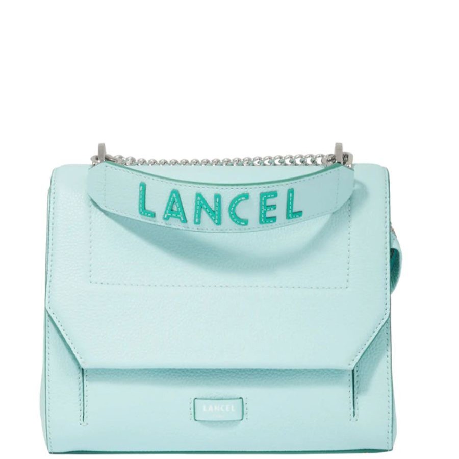 Lancel Sac Bandouliere (M) Lancel Ninon Bleu Ciel Sac Bandouliere