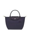 Longchamp Sac A Main (S) Longchamp Le Pliage Green Violet Sac A Main