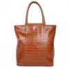 Nat et Nin Sac Shopping Nat Et Nin Edwige Croco Ambre Sac Shopping