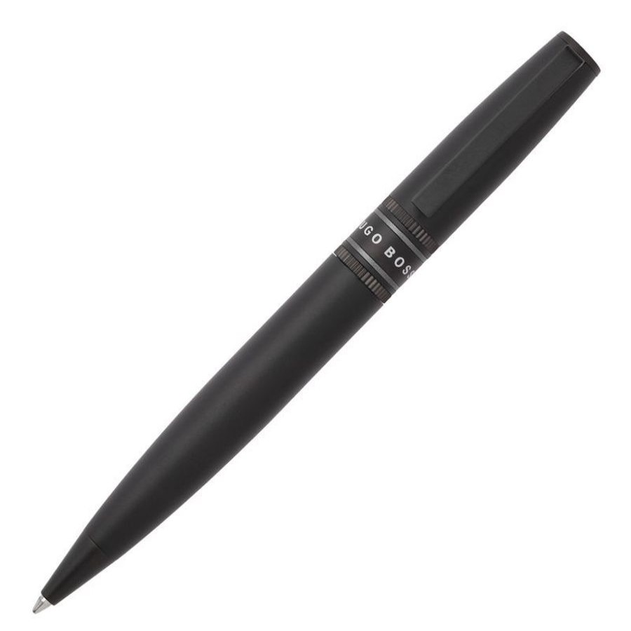 Hugo Boss Stylo Bille Hugo Boss Illusion Gear Black Stylos Homme