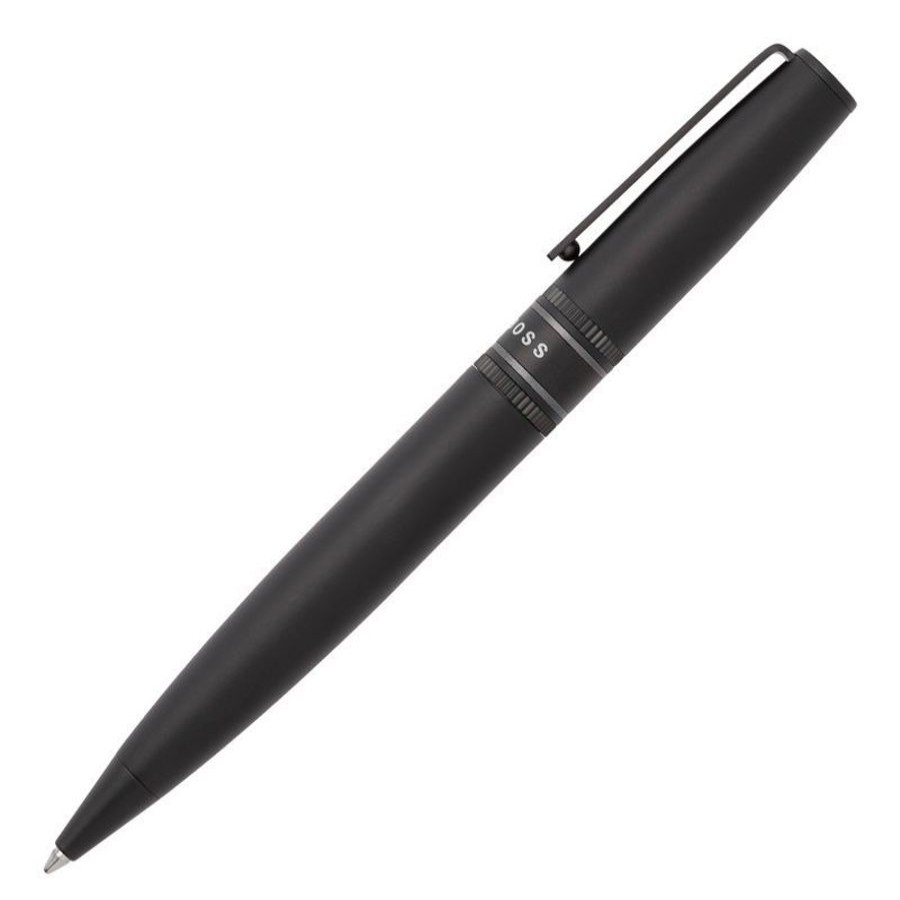 Hugo Boss Stylo Bille Hugo Boss Illusion Gear Black Stylos Homme