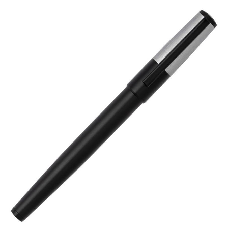 Hugo Boss Stylo Roller Hugo Boss Gear Minimal Black Stylos Homme