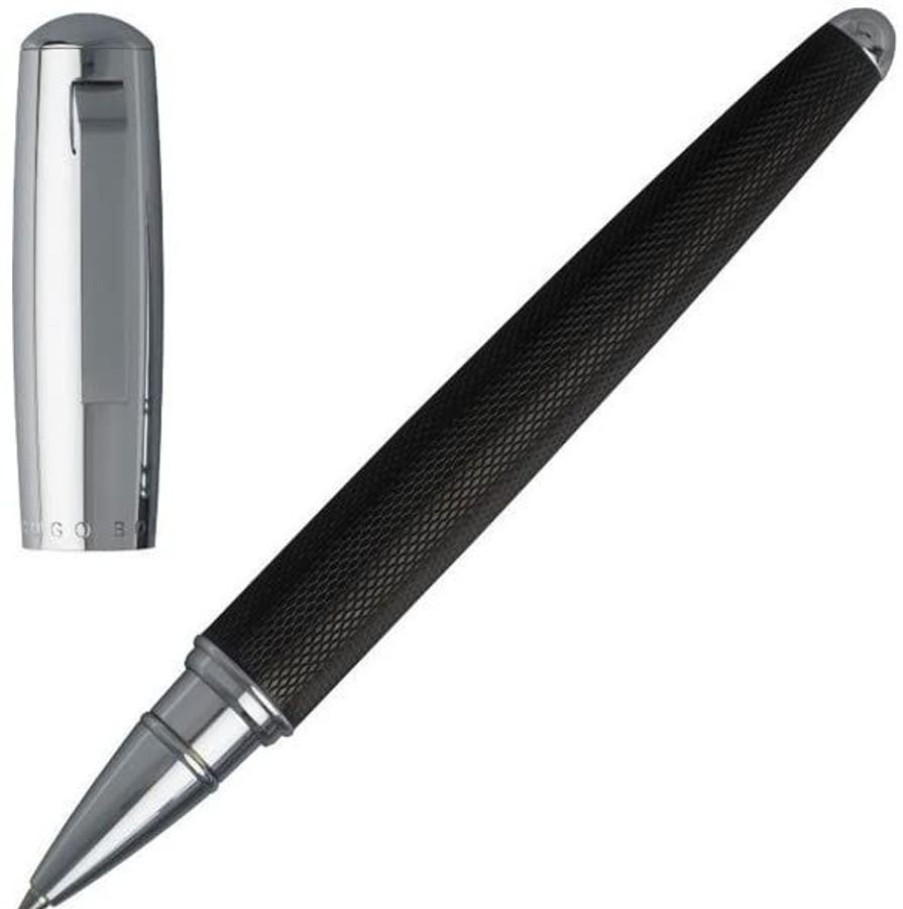 Hugo Boss Parure Roller + Stylo Bille Hugo Boss Pure Black Divers