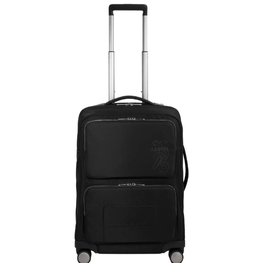 Lancel Valise Cabine 55 Cm Lancel Leo 4 Roues Spinner