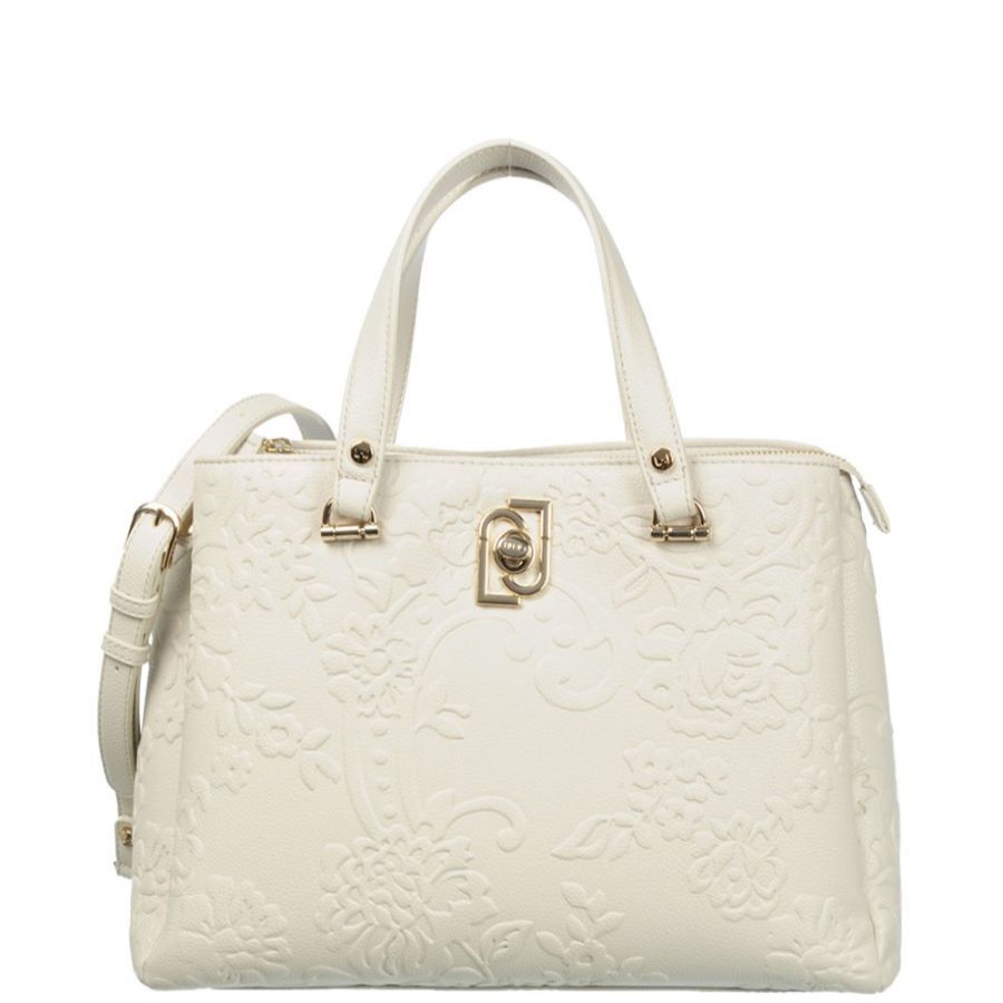 Liu Jo Sac Cabas Liu Jo Boston Fleuri Bone Sac A Main