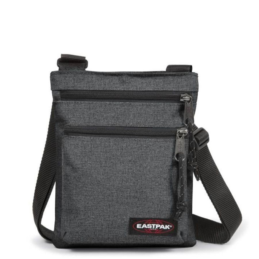 Eastpak Pochette Bandouliere Rusher Eastpak Authentic Black Denim Sac Bandouliere