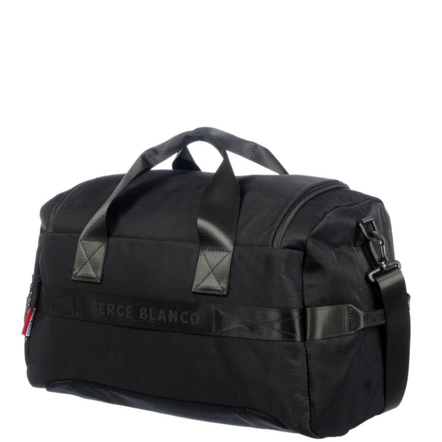 Serge Blanco Sac Week-End Serge Blanco Honey Noir Sac Polochon