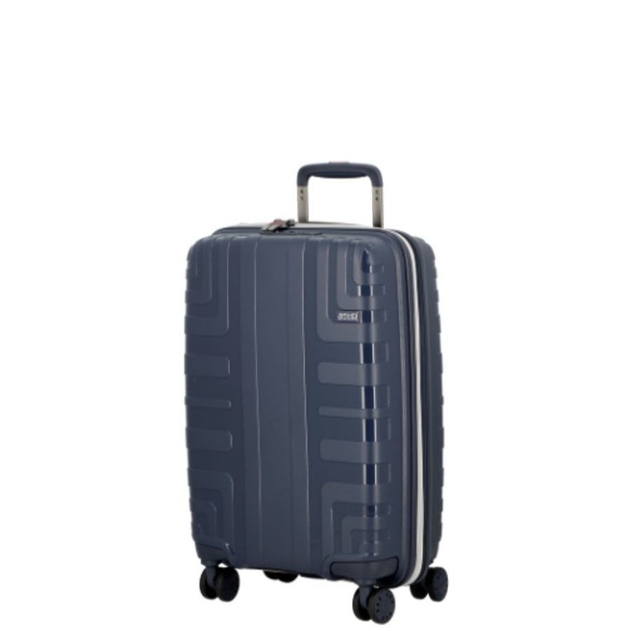 Jump Valise Cabine 55 Cm Extensible Jump Crossline Bleu Marine 4 Roues Spinner