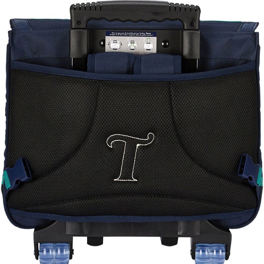 Tann's Cartable Trolley 38 Cm Tann'S Les Fantaisies Killian Denim A Roulettes