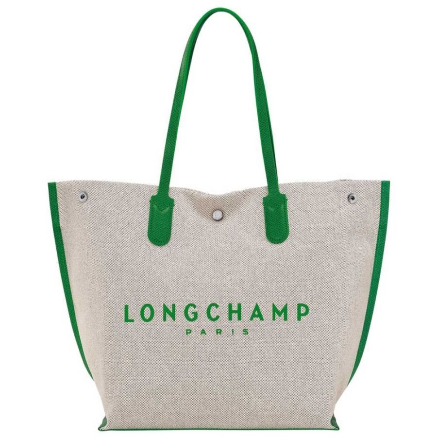 Longchamp Sac Cabas (L) Longchamp Roseau Toile Sac Shopping