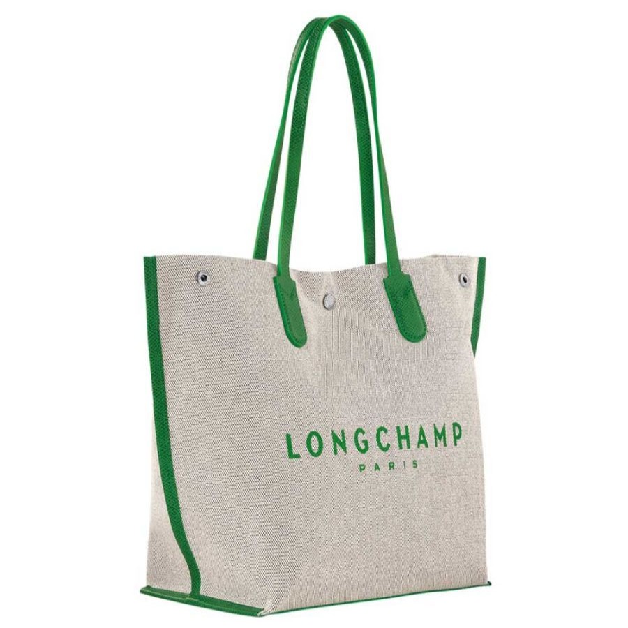 Longchamp Sac Cabas (L) Longchamp Roseau Toile Sac Shopping