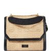 Lancel Sac Bandouliere (M) Lancel Ninon Raphia Noir Sac Bandouliere