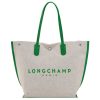 Longchamp Sac Cabas (L) Longchamp Roseau Toile Sac Shopping