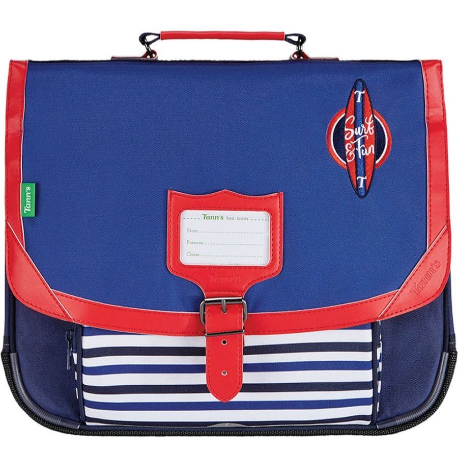 Tann's Cartable 38 Cm Tann'S Les Fantaisies Hugo Bleu Denim Cartable