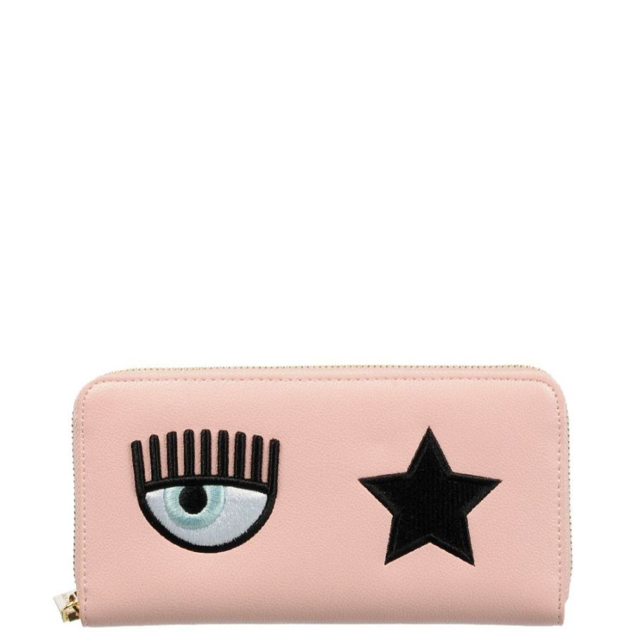 Chiara Ferragni Portefeuille Chiara Ferragni Eye Star Logo 439 - Fairy Tale Portefeuille