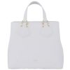 Lancel Sac Cabas (S) Lancel Neo Izy Blanc Sac A Main