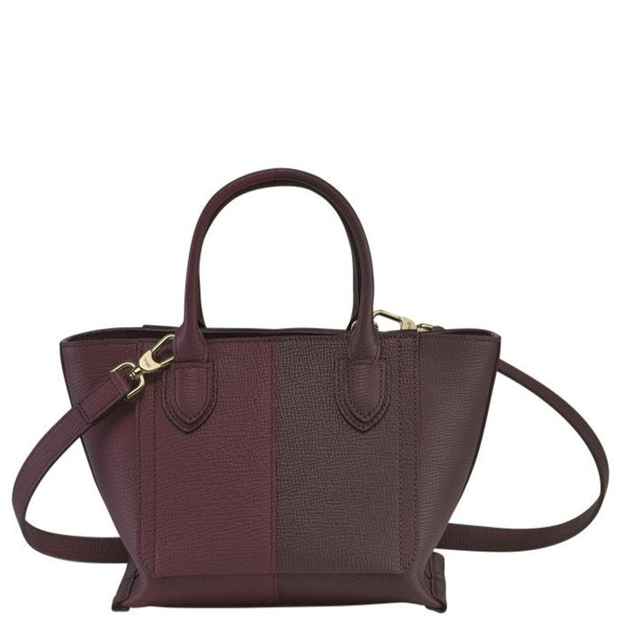 Longchamp Sac A Main (S) Longchamp Mailbox F39 - Aubergine/Bordeaux Sac A Main