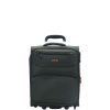 Jump Valise Extensible 45 Cm Jump Moorea 2 Kaki 2 Roues Trolley