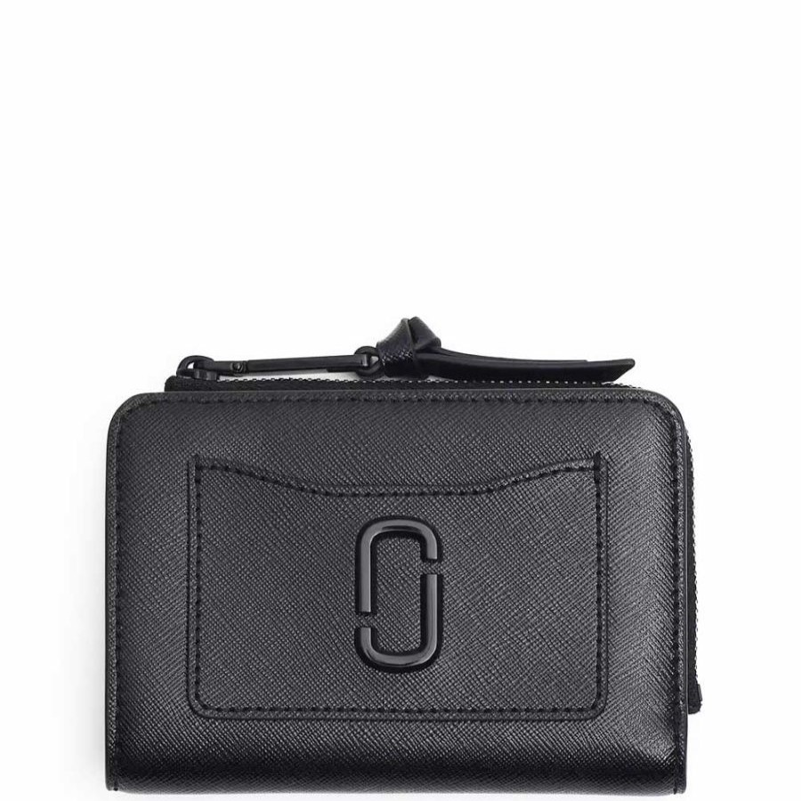 Marc Jacobs The Utility Snapshot Slim Wallet Marc Jacobs Noir Portefeuille