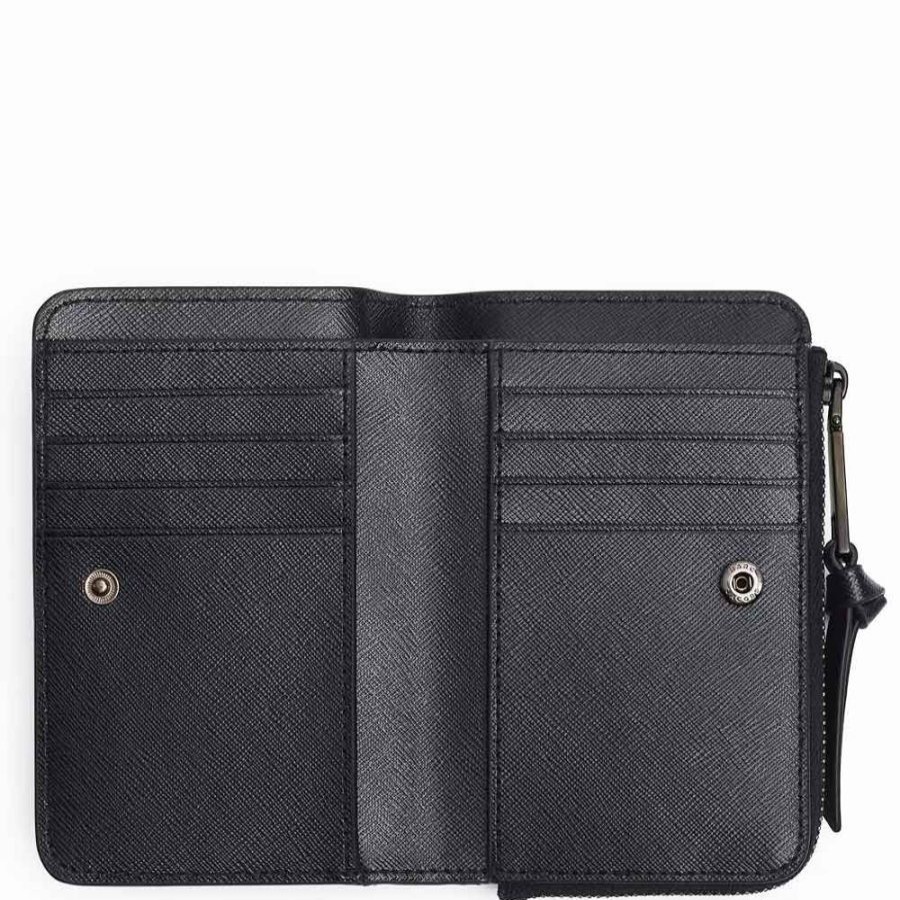 Marc Jacobs The Utility Snapshot Slim Wallet Marc Jacobs Noir Portefeuille