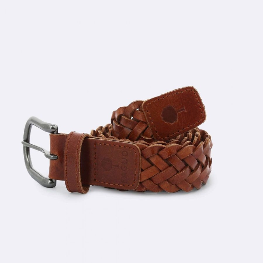 Faguo Ceinture Faguo En Cuir Marron Ceinture 1 Boucle