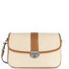 Lancaster Sac Bandouliere (M) Lancaster Canvas Fia Camel Sac Bandouliere