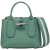 Longchamp Sac A Main (S) Longchamp Roseau Vert Sac A Main