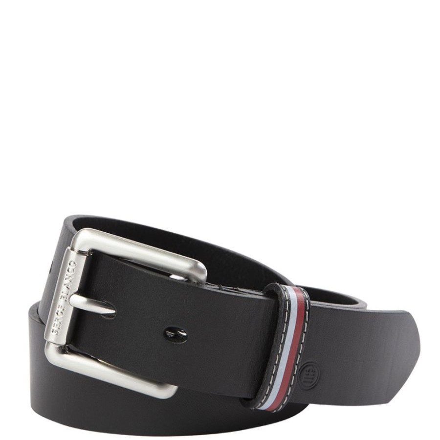 Serge Blanco Ceinture Cuir 115 Cm Serge Blanco 183 - Marron Ceinture 1 Boucle