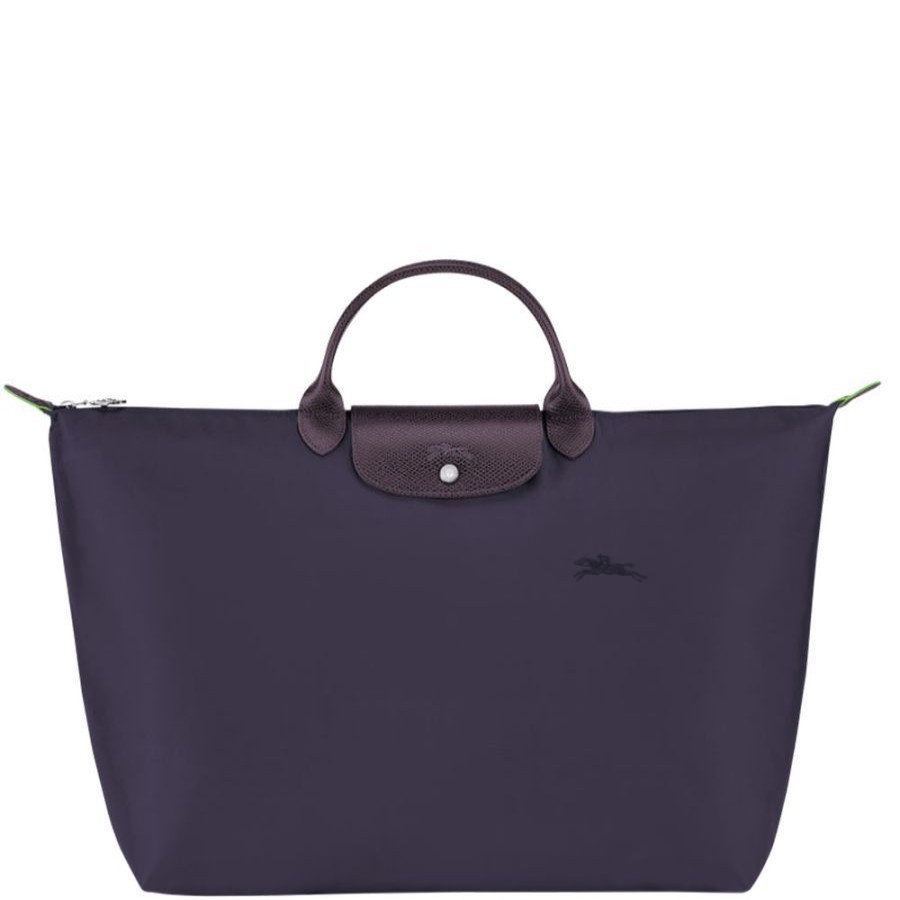 Longchamp Sac De Voyage (S) Longchamp Le Pliage Green Violet Sac Polochon