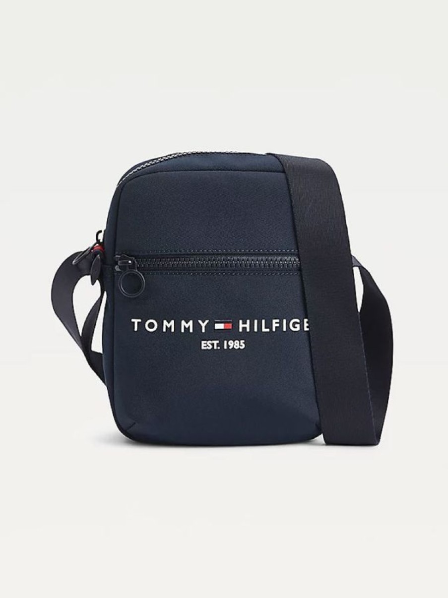 Hilfiger Pochette Bandouliere Tommy Hilfiger Th Established Desert Sky Sac Bandouliere