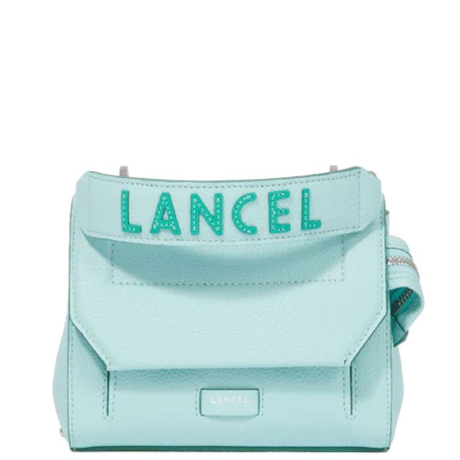 Lancel Sac Bandouliere (S) Lancel Ninon Bleu Ciel Sac Bandouliere