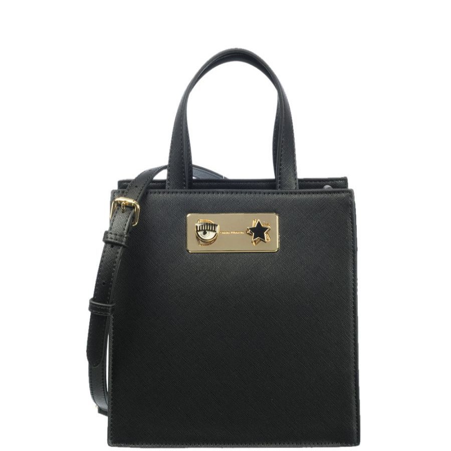 Chiara Ferragni Sac A Main Chiara Ferragni Eye Star Lock 899 - Nero Sac A Main