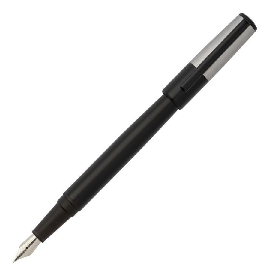 Hugo Boss Stylo Plume Hugo Boss Gear Minimal Black Stylos Homme