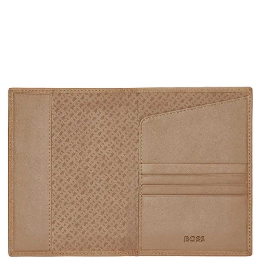 Hugo Boss Porte-Papiers/Passeport Hugo Boss Beige Porte-Papiers