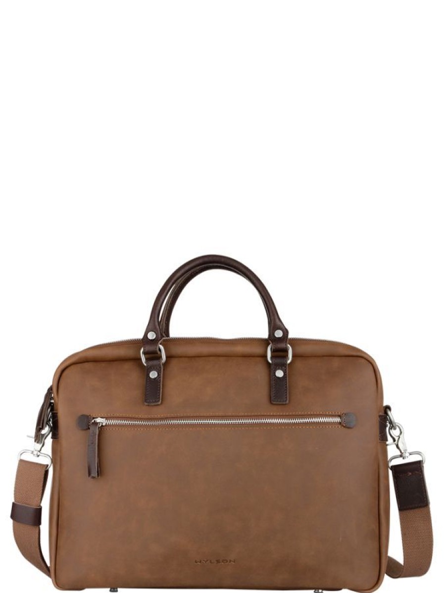 Wylson Serviette Pc 15" Wylson Seka Cognac Cartable Business