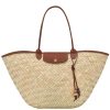 Longchamp Panier (Xl) Longchamp Le Panier Pliage Marron Sac Shopping