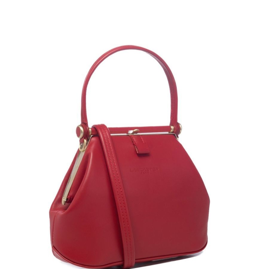 Lancaster Mini Sac A Main Lancaster Studio Dream Rouge Sac A Main