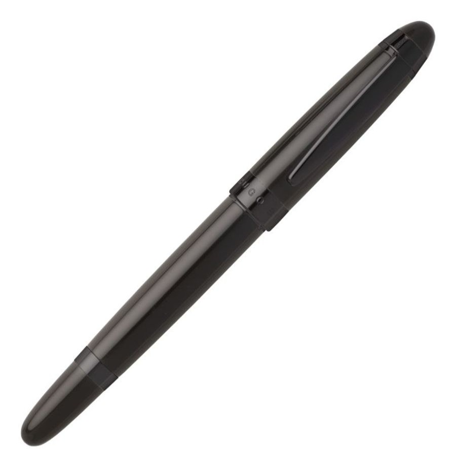 Hugo Boss Stylo Plume Hugo Boss Icon Grey Stylos Homme