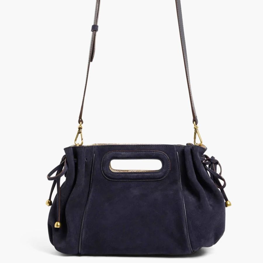 Gérard Darel Sac Bandouliere Gerard Darel Mini Dany Bleu Marine Sac Bandouliere