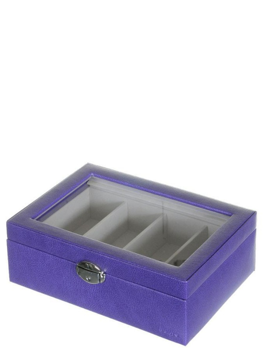 Davidt s Coffret A Bijouxdavidt'S Euclide 30 - Violet Coffret Bijoux