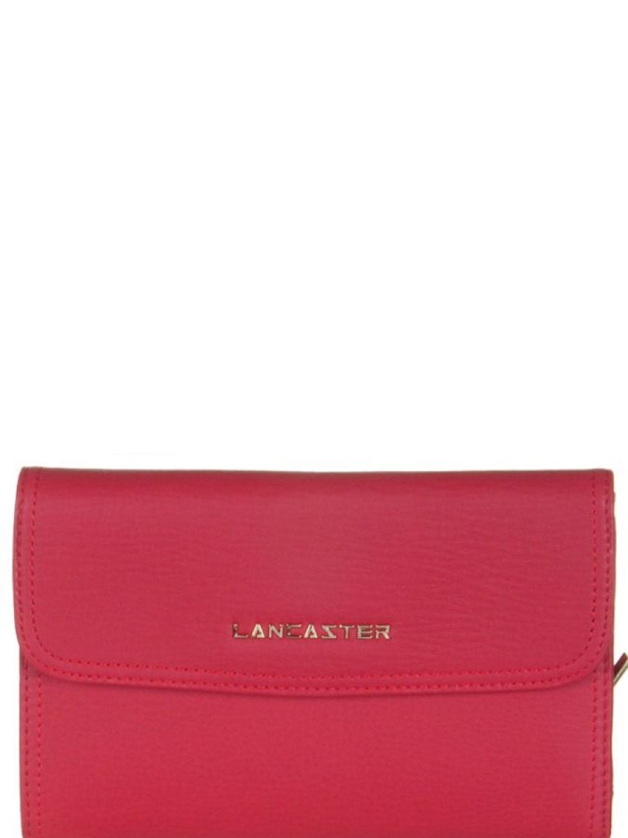 Lancaster Tout-En-Unlancaster Mademoiselle Ana Rouge Portefeuille