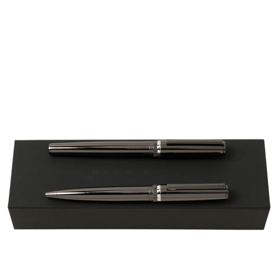 Hugo Boss Parure Stylo Bille Et Plume Hugo Boss Gear Divers