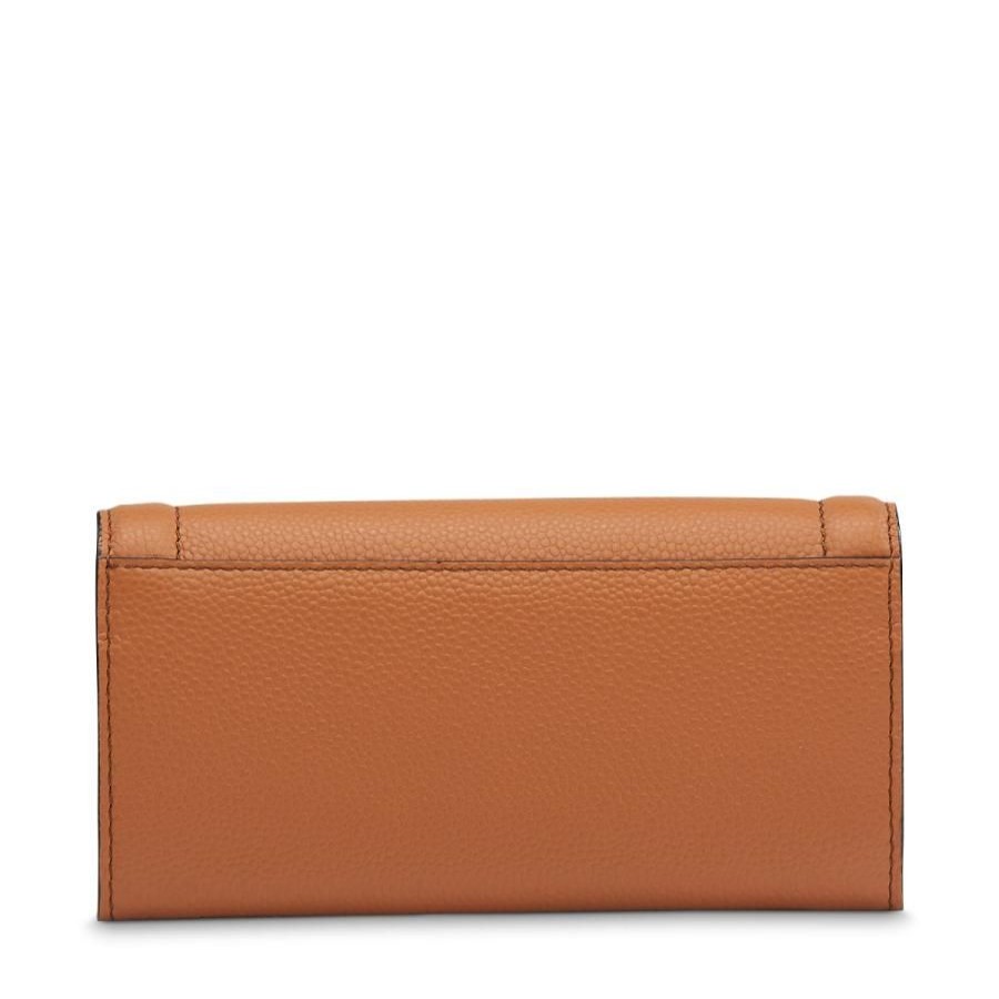 Lancel Portefeuille Slim Lancel Ninon 20 Camel Portefeuille