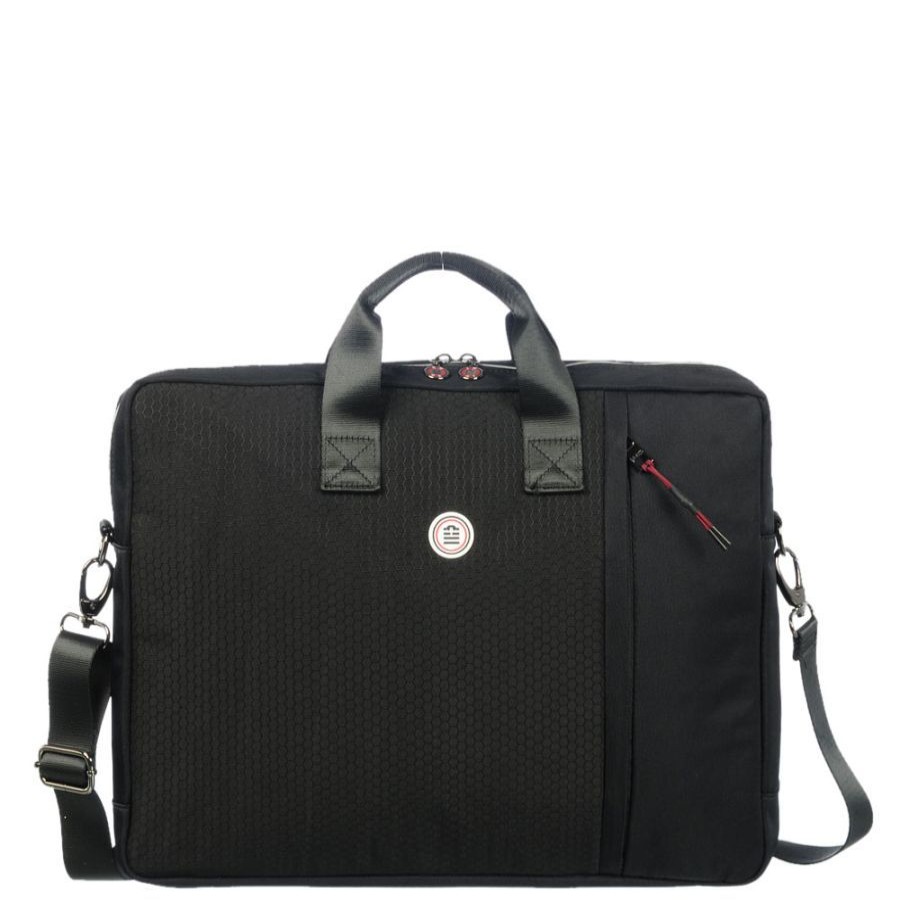 Serge Blanco Serviette Pc 18" Serge Blanco Honey Noir Cartable Business